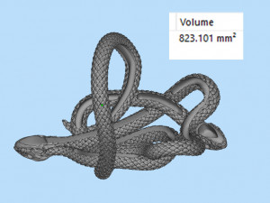 ring snake Modello di stampa 3D