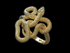 snake ring 3D Print Model