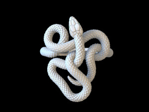 snake ring Model Cetak 3D