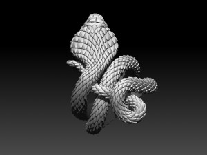 ring cobra 3D Print Model