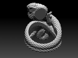 ring cobra 3D Print Model