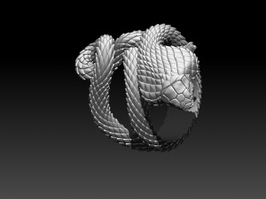 ring cobra 3D Print Model