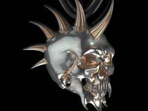 skull ring 3D Print Model