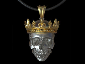 skull pendant 3D Print Model