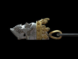 skull pendant 3Dプリントモデル