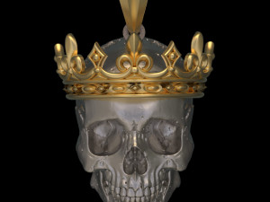 skull pendant 3Dプリントモデル