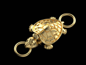 lock turtle 3D Print Model