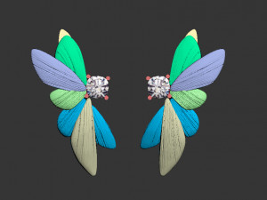 earrings 3D-printmodel