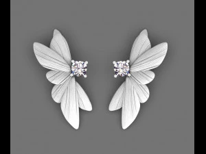 Earrings 3D Print Model