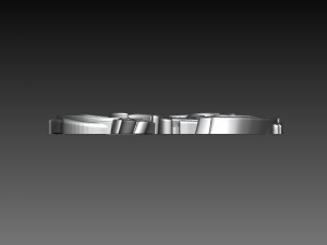 letter s ornament 3D-printmodel