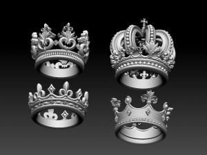 crown 3D Принт Модель