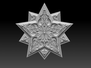 star Modelo de impresión 3D