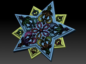 star 3D Druckmodell
