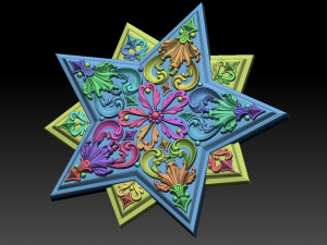 star 3D Druckmodell