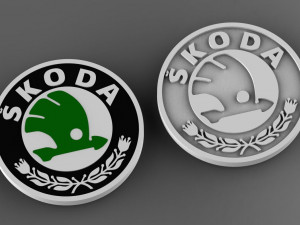 skoda Modelo de Impressão 3D