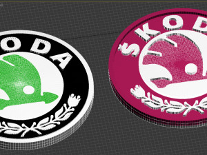 skoda 3D Принт Модель
