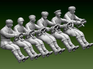 Chauffeur ussr ww2 3Dプリントモデル