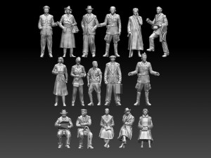 people 3D 打印模型