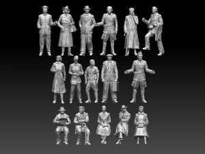 People 3D Print Model