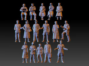 People 3D Print Model