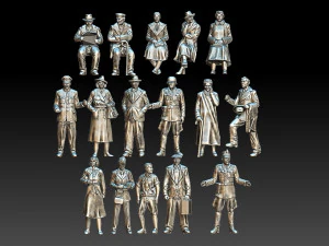 People 3D Print Model