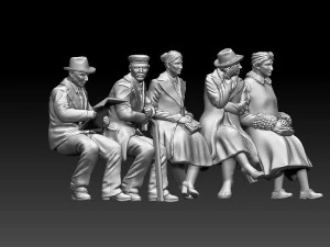 People 3D Print Model