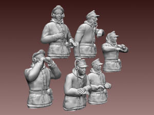 German tank crew Modelo de impresión 3D