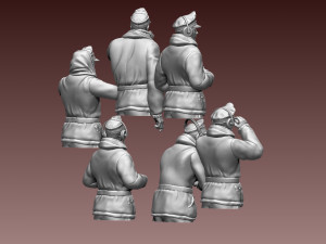 German tank crew Modelo de Impressão 3D