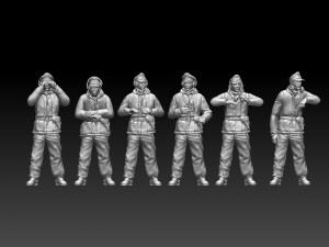 German tank crew Modelo de Impressão 3D