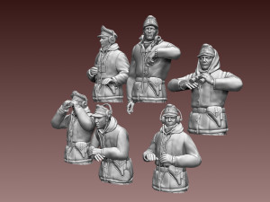 German tank crew Modelo de Impressão 3D