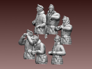 German tank crew Modelo de Impressão 3D