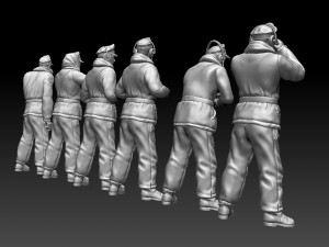 German tank crew Modelo de Impressão 3D