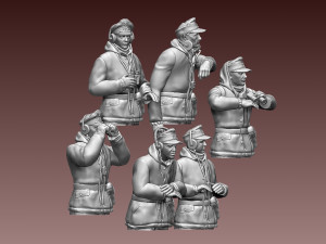 German tank crew Modelo de Impressão 3D
