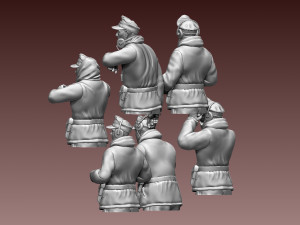 German tank crew Modelo de Impressão 3D