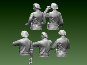 German tank crew Modelo de Impressão 3D