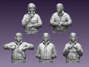 アメリカの戦車兵 3Dプリントモデル
