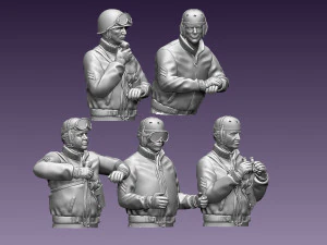 Tank crew usa 3D Print Model