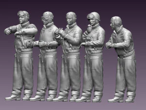 Tank crew usa 3D Print Model