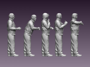 Tank crew usa 3D प्रिंट मॉडल