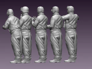 Tank crew usa 3D Print Model
