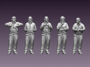 Tank crew usa 3D Print Model