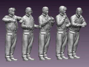 Tank crew usa 3D Print Model