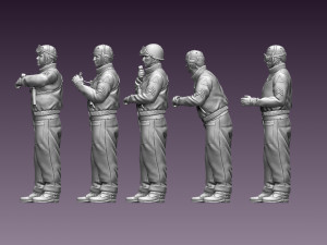 Tank crew usa 3D प्रिंट मॉडल