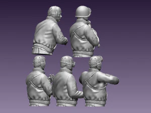 Tank crew usa 3D Print Model