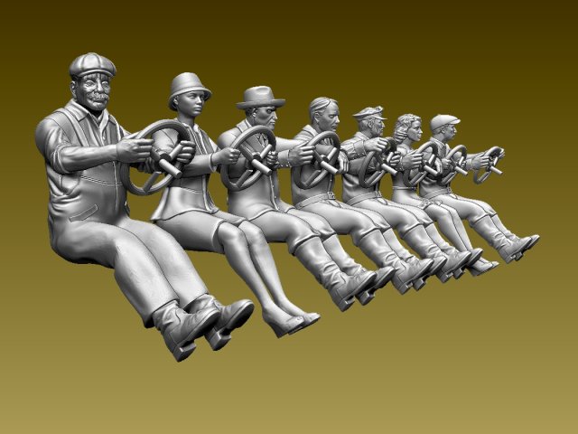 drivers Modèles 3D en vedette .c4d .max .obj .3ds .fbx .stl .blend 