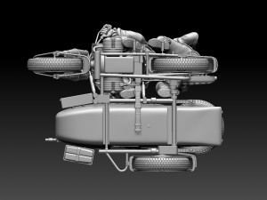 german motorcycle crew Modelo de Impressão 3D