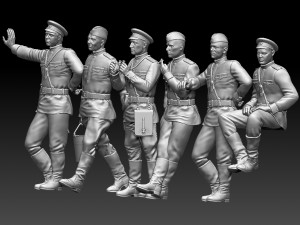 soldiers ww2 russia Modelo de impresión 3D
