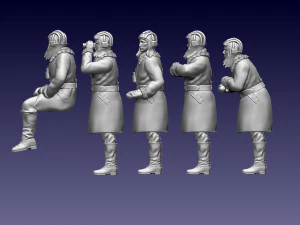 Tank crew ussr 3D Print Model