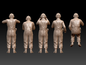 tank crew ww2 russia Modelo de impresión 3D