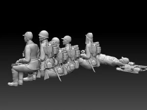 Japan soldiers ww2 3D Print Model